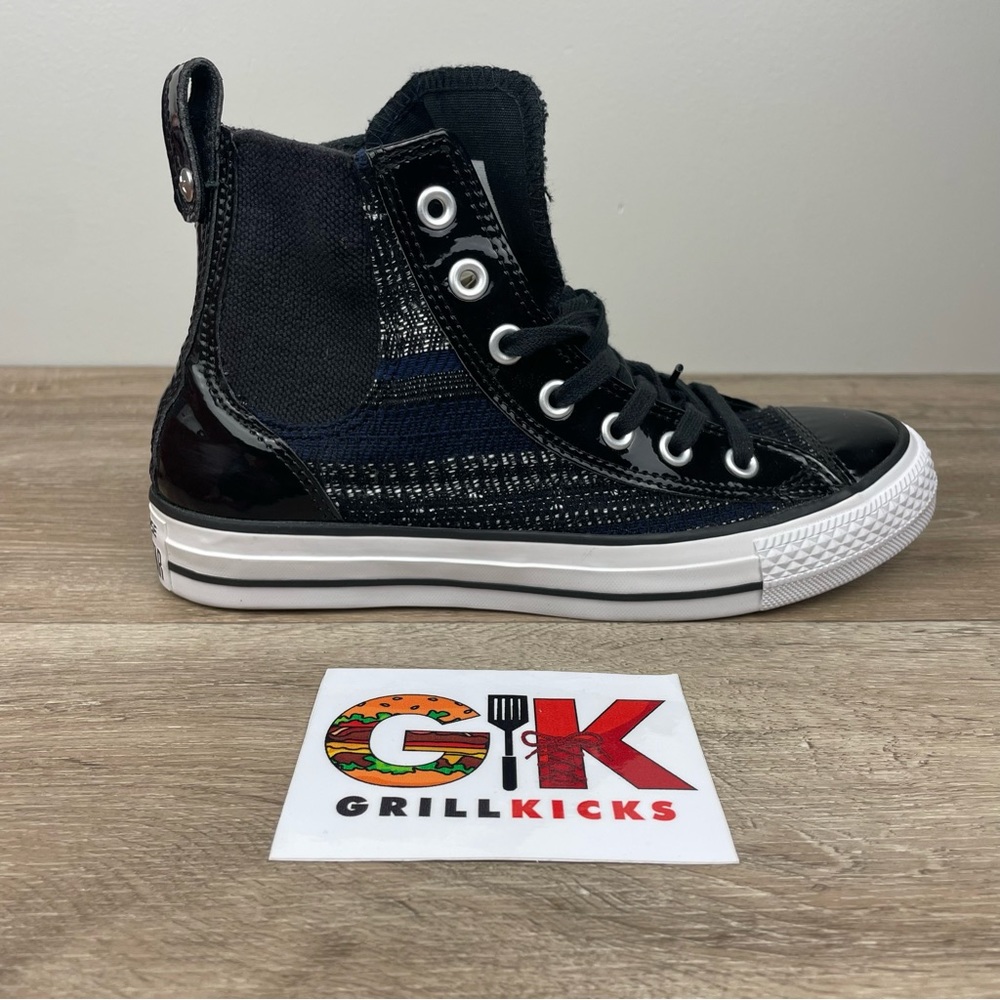 Women’s Converse CT CHELSEE Hi Casual Sneaker Black/Grey/White/Navy Blue